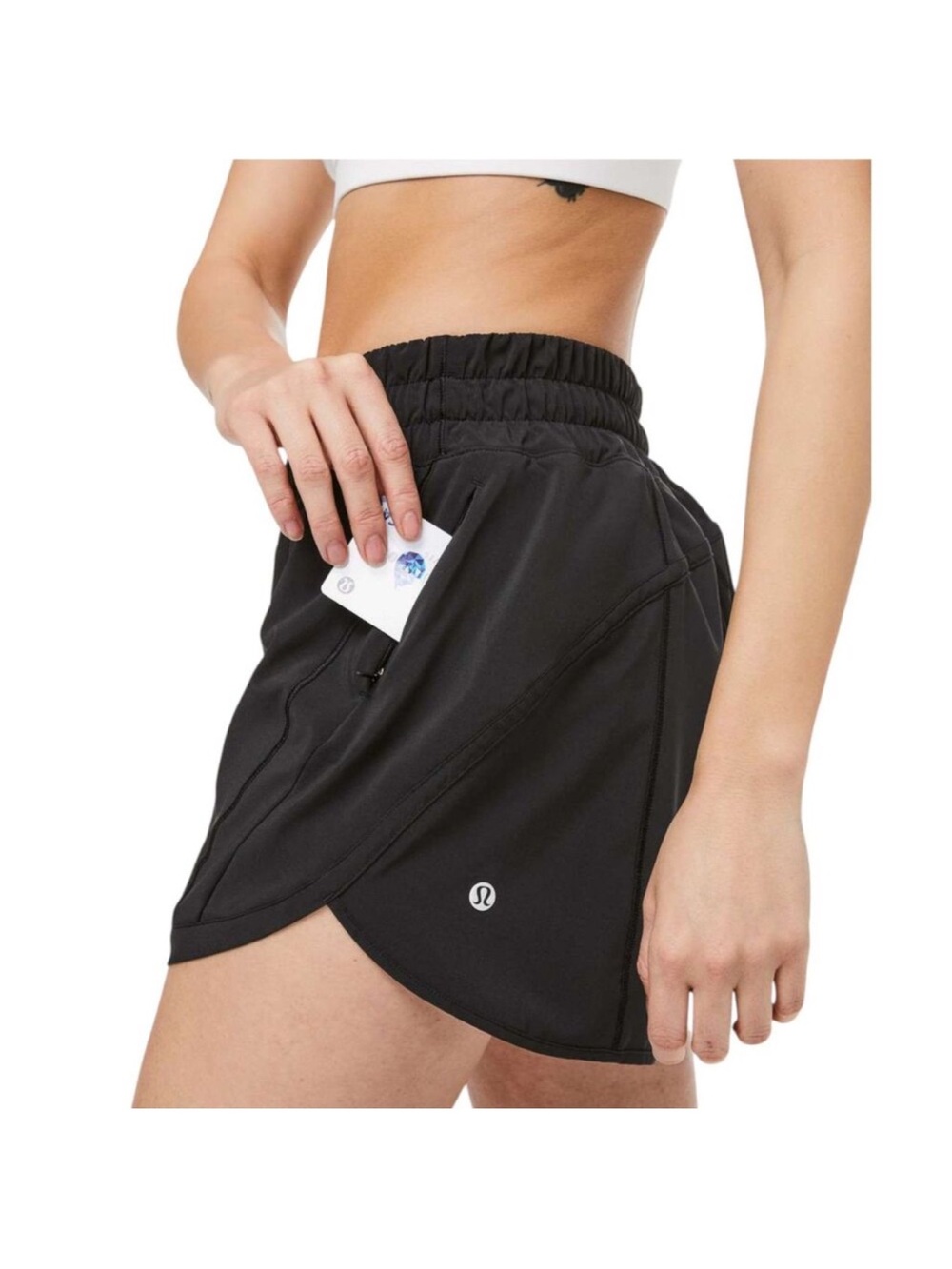 Lulu track that shorts. Hi rise
